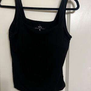 Klassy Network Black Tank Top